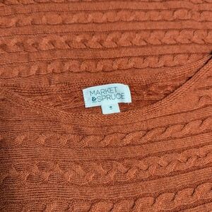 Lightweight Sweater - Burnt Orange